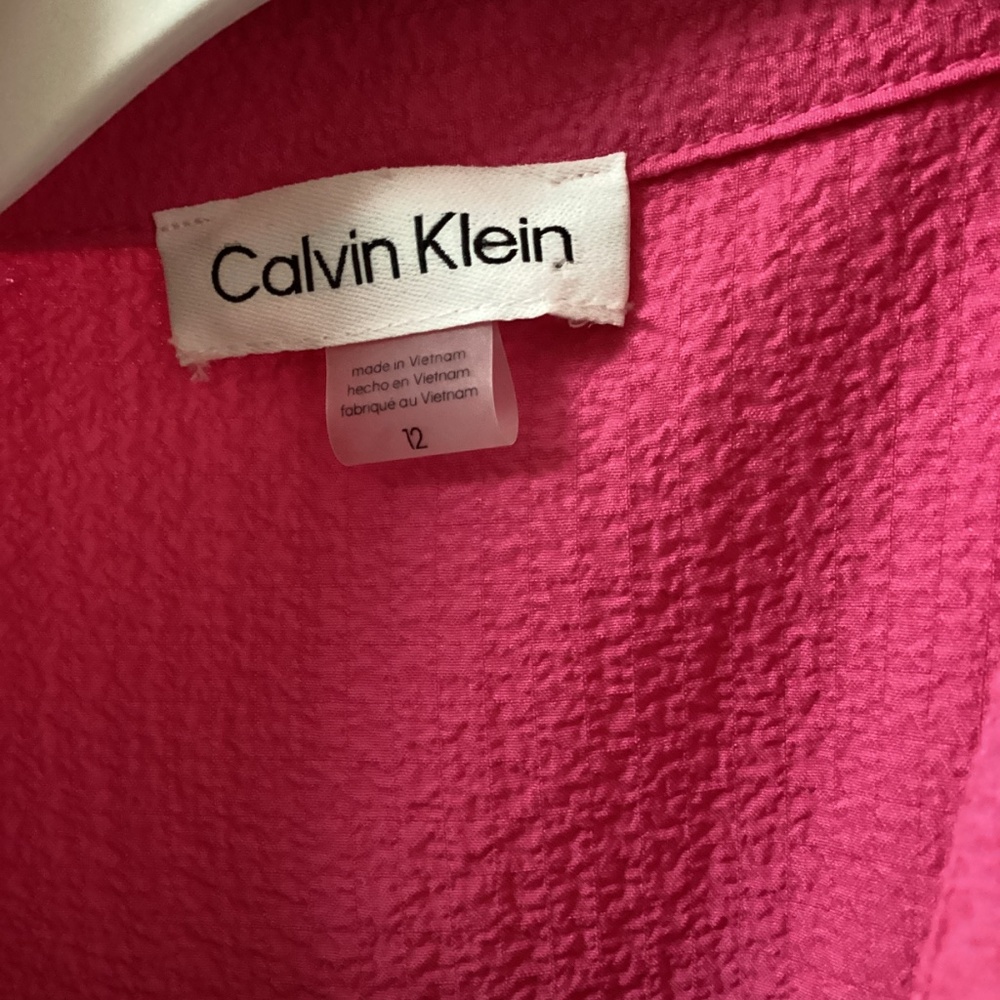 Calvin Klein pink dress Size 12 - Picture 3 of 4